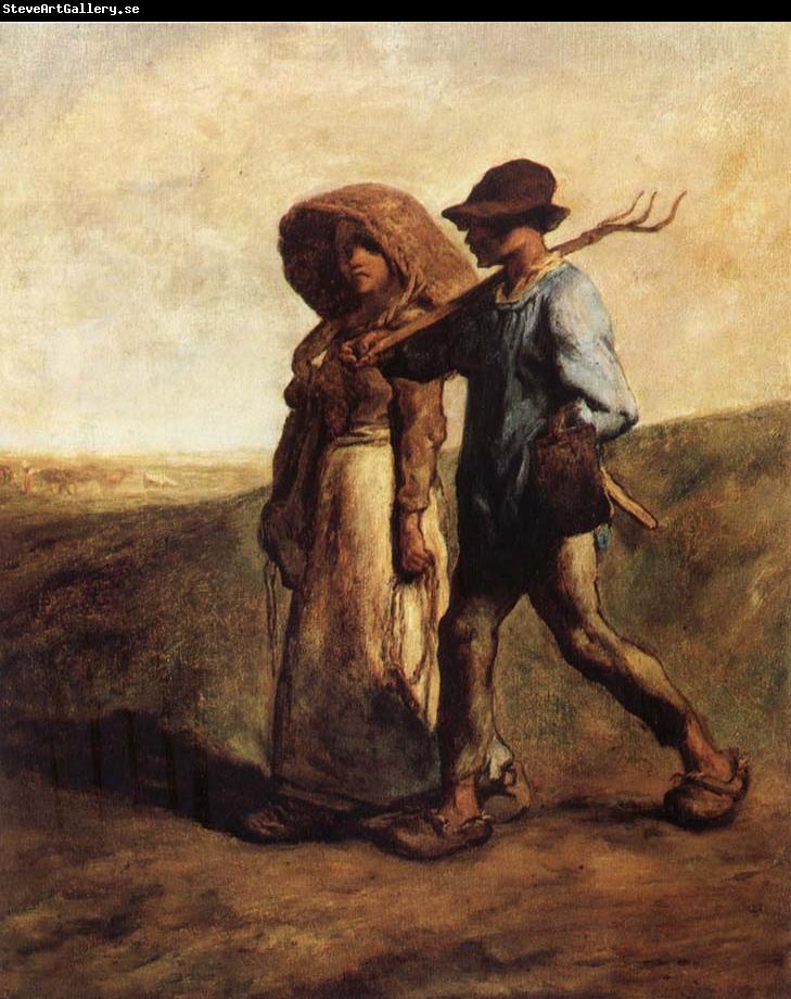 Jean Francois Millet People go to work